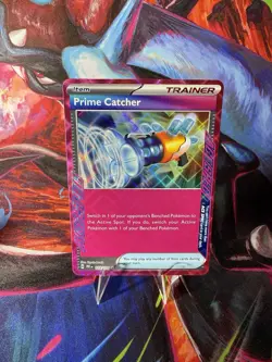 Pokemon Prime Catcher 119/131 Prismatic Evolutions ACE SPEC Ultra Rare Holo NM - Image 1