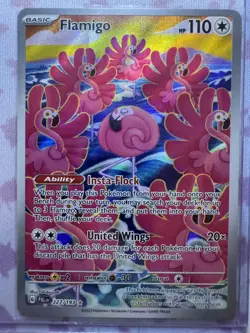 Pokemon Flamigo 227/193 Sv02: Paldea Evolved Holo NM - Image 1