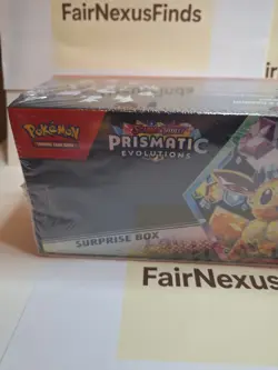 POKEMON SAMS CLUB PRISMATIC EVOLUTIONS SUPRISE BOX & BOOSTER BUNDLE SEALED PACKS - Image 2