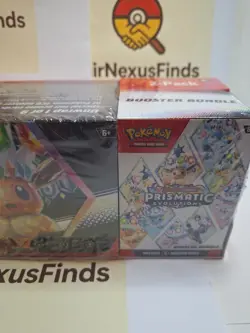 POKEMON SAMS CLUB PRISMATIC EVOLUTIONS SUPRISE BOX & BOOSTER BUNDLE SEALED PACKS - Image 3