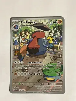 2024 Scarlet & Violet - Twilight Masquerade Probopass Illustration Rare Holo - Image 1