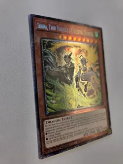 Shiina, Twin Tempests of Celestial Thunder BPRO-EN027 Starlight Rare Yugioh NM - Image 2