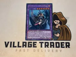 Yu-Gi-Oh! Dark Magician Girl The Dragon Knight DRLG-EN004 Secret 1st Ed NM - Image 1