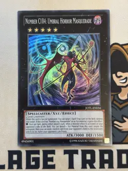 Umbral Horror Masquerade JOTL-EN056 Super Rare Unlimited YuGiOh! NM - Image 2