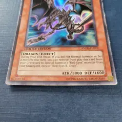 Yu-Gi-Oh! Red-Eyes Wyvern ANPR-ENSE2 Limited Ed. Moderately Played *FREE SHIP* - Image 3