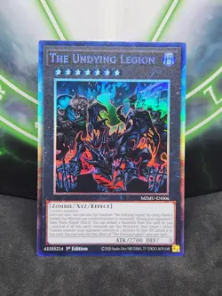 Yugioh The Undying Legion MZMU-EN006 Collector’s Rare 1st Edition NM - Image 1