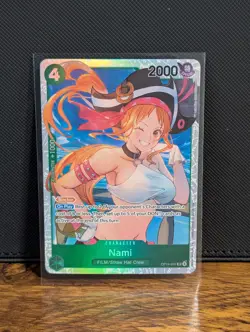 Nami SR OP14-031 The Azure Sea’s Seven One Piece TCG Super Rare - Image 1