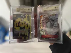 2025 ONE PIECE PROMOS BVB X OP MATCH DAY 2025 #003 MONKEY D. LUFFYBGS 9.5 - Image 1