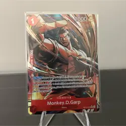 One Piece Monkey D. Garp OP13-016 Carrying on His Will Alt Art Foil - Image 1