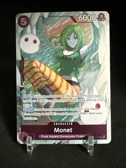 Monet OP14-074 Rare | One Piece Azure Sea's Seven Dash Pack Promo Foil - Image 1