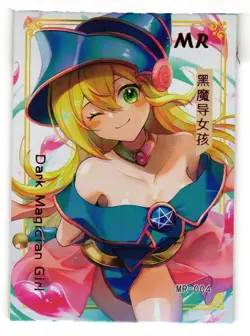 Dark Magician Girl MR MR-004 Charm Girl Goddess Story Anime Card - Image 1