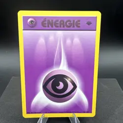 101/102 FRENCH Psychic Energy Base Set Common Pokemon TCG Card 1st Edition - Image 1