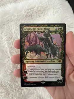 MTG Magic The Gathering Card Arlinn, The Packs Hope 307 Foil B - Image 1