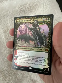 MTG Magic The Gathering Card Arlinn, The Packs Hope 307 Foil B - Image 2