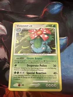 Venusaur 13/147 Rare Non-Holo Platinum Supreme Victors Pokemon Card - Image 1
