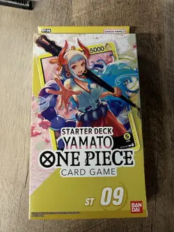 One Piece Trading Card Game Yamato Factory Sealed Starter Deck ST-09 English - Image 1