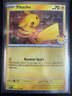 Pikachu (Pokemon Day 2026) 051/162 Miscellaneous Cards & Products Holo - Image 1