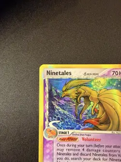 Ninetales Delta Species 8/101 Holo Rare Pokemon Card 2006 English - Image 2