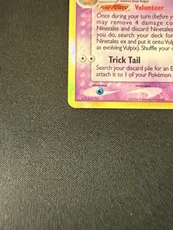 Ninetales Delta Species 8/101 Holo Rare Pokemon Card 2006 English - Image 4