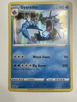 Gyarados 040/192 NM Holo Rebel Clash Near Mint Foil Pokemon TCG Card - Image 1