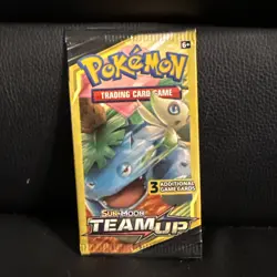 Pokemon TCG Team Up Booster Pack (3 Card Mini Pack) Gengar & Mimikyu Art - Image 1