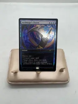 MTG Magic Card Archmage's Charm Foil Promo Store Championship 2022 - Image 1