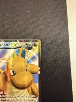 Dragonite EX 108/111 Full Art Ultra Rare Holo Pokemon XY Furious Fists Card - Image 3