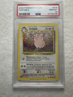 Clefable 014/034 Pokemon Classic Collection 2023 Holo CLC Japanese Promo Card - Image 1