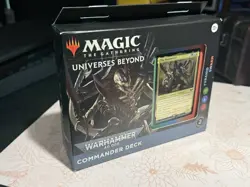 Magic: The Gathering Warhammer 40,000 Tyranid Swarm Commander Deck Mtg - Image 1