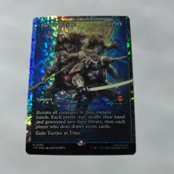 Turtles in Time - SHOWCASE FRACTURE FOIL -NM - TMNT - 0294 - Ships now! - Image 1