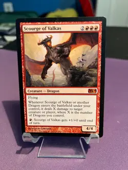 Magic: The Gathering MTG Scourge Of Valkas MP M14 - Image 1