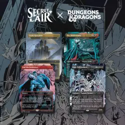 Magic: The Gathering Secret Lair D&D Strahds Descent NON-FOIL PRESALE - Image 1