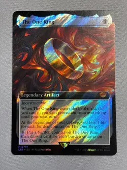 The One Ring (Extended Art Surge FOIL) The Lord of the Rings TOME - LP MTG Magic - Image 1