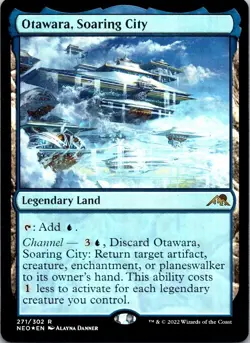 Otawara, Soaring City 271 Kamigawa: Neon Dynasty FOIL NM MTG - Image 1
