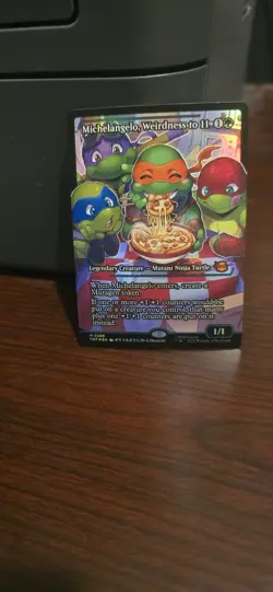Michelangelo, Weirdness to 11 (Showcase Foil) - TMNT MTg 288 - Image 1