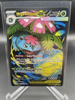 Pokemon Mega Evolution TCG Mega Venusaur EX Ultra Rare 155/132 UNPLAYED - Image 1