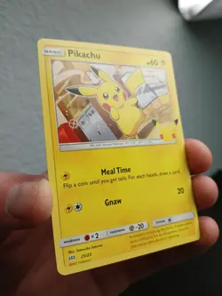 Pokemon TCG Pikachu 025/025 McDonald's 25th Anniversary Non-Holo NM - Image 3