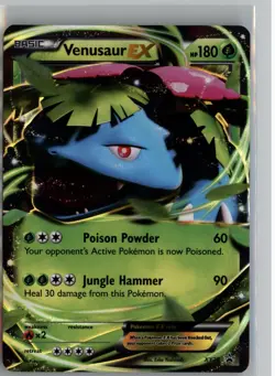 VENUSAUR EX XY28 P XY BLACK STAR PROMOS POKEMON NM - Image 1