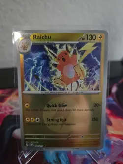 ⚡ Pokemon TCG Raichu 056/217 Ascended Heroes Electric Energy Reverse Holo - Image 1
