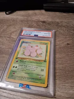 1999 Pokemon Jungle #52/64 Exeggcute 1st Edition PSA 10 Gem Mint - Image 4
