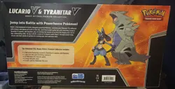 Pokemon Heavy Hitters Premium Collection Box Lucario V & Tyranitar V 140 Cards - Image 2