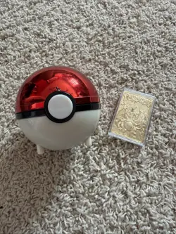 1999 Pokemon Burger King 23K Gold-Plated Charizard Card Poke Ball (No Box/Cert.) - Image 4