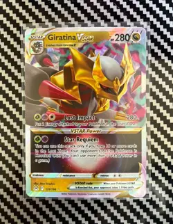 Pokemon TCG Giratina VSTAR 131/196 Ultra Rare Lost Origin - Image 1