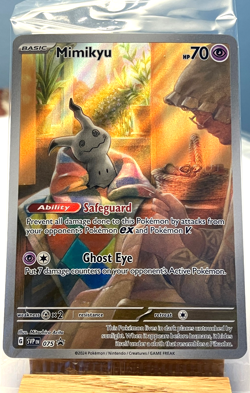 Mimikyu 075 Promo Holo - Scarlet & Violet - Black Star NM Pokemon TCG - SEALED - Image 1