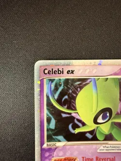 Pokemon TCG Celebi ex 17/17 EX Unseen Forces Ultra Rare Holo 2005 - Image 2