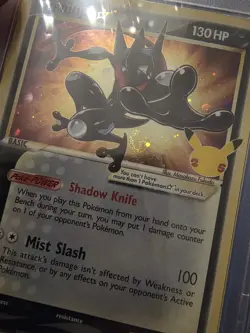 Pokemon Greninja Gold Star Celebrations Promo SWSH144 PSA 10 FART SWIRL - Image 3