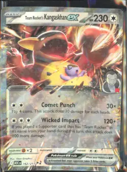 Pokemon TCG - Team Rocket's Kangaskhan ex ME: Ascended Heroes 162/217 NM - Image 1