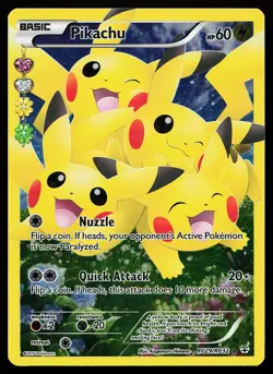 Pikachu RC29/RC32 Holo Full Art Generations Radiant Collection Pokemon Card - Image 1