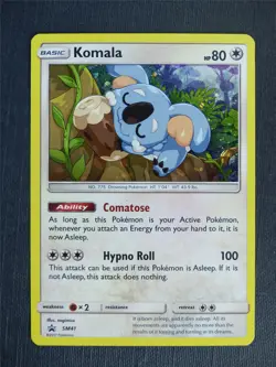 Komala SM41 Promo Holo - Pokemon Cards #2C3 - Image 1