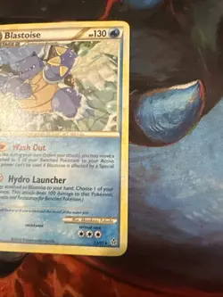 Blastoise - 13/95 Unleashed Regular Rare Non Holo - LP - POKEMON TCG - Image 4